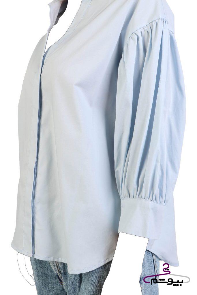 شومیز آستین پفی